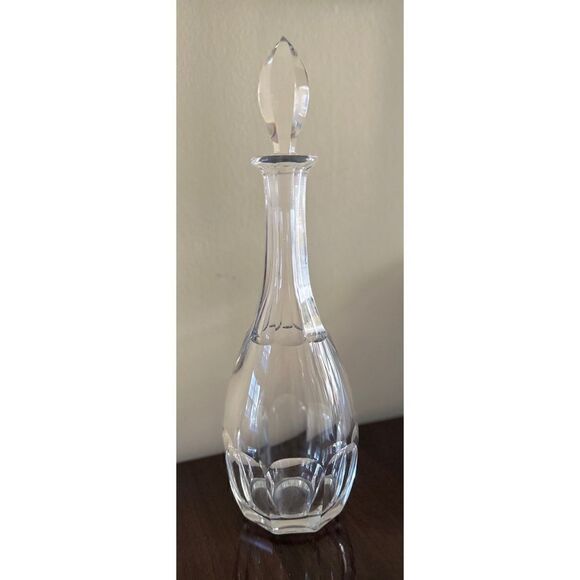 Vintage Val Saint Lambert  Heavy  Crystal Faraday Carafe - Picture 2 of 4